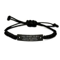 amangny Unique Turkish Van Cat Black Rope Bracelet, I Just Want to Be a Sizetay at Home Turkish Van Dad, Nice Gifts for Cat Lovers