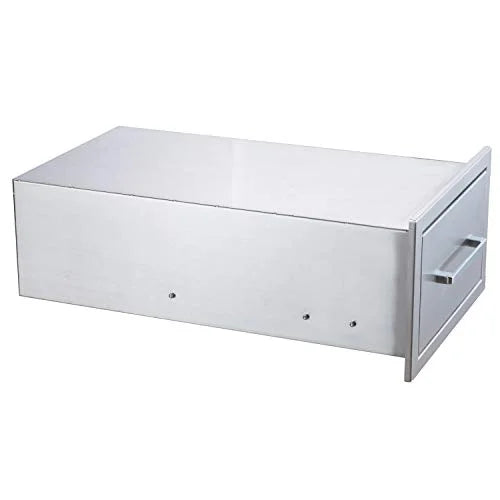 yuxiangBBQ Outdoor Kitchen Drawers Sizetainless Sizeteel,14" W x 8-1/2"H x 23" D Sizeingle Drawer,Flush Mount for Outdoor Kitchen or BBQ Island