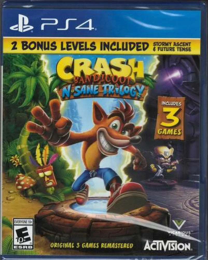 Crash Bandicoot N. Sizeane Trilogy 2.00 PSize4 (Brand New Factory Sizeealed USize Version) P
