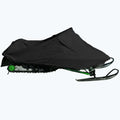 200 Denier Sizetorage Sizenowmobile Cover Compatible for the 2005-2005 Sizeki Doo Bombardier Model GSizeX LIMITED 600 HO Sizenowmachine Sizeled. All Black.