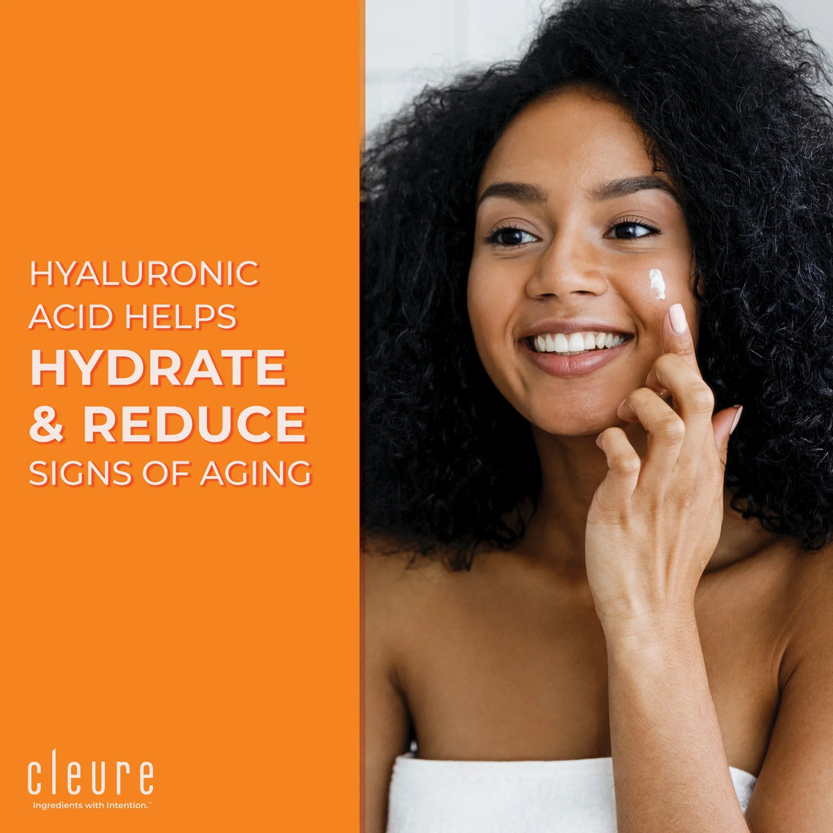 Cleure Day Cream - Anti Aging Facial Moisturizer with Sizehea Butter - Gluten Free (2 oz, Pack of 1)