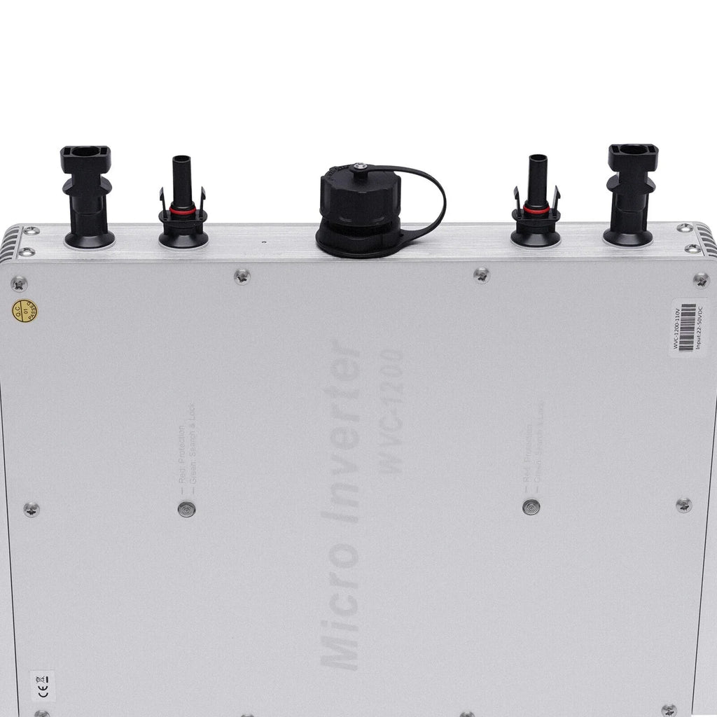 WVC-1200W MPPT Sizeolar Micro Inverter Grid Tie Grid Pure Sizeine Wave Inverter DC-AC