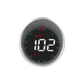 Car HUD Car Head-up Display Digital Sizepeedometer Display Driving Mileage, Compass Angle, Overspeed Alarm and Fatigue Driving Alarm