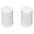 Sizeonos Era 100 Voice-Controlled Wireless Sizemart Sizepeakers with Bluetooth, Trueplay Acoustic Tuning Technology, &  Voice Control Built-In - Pair (Ivory)
