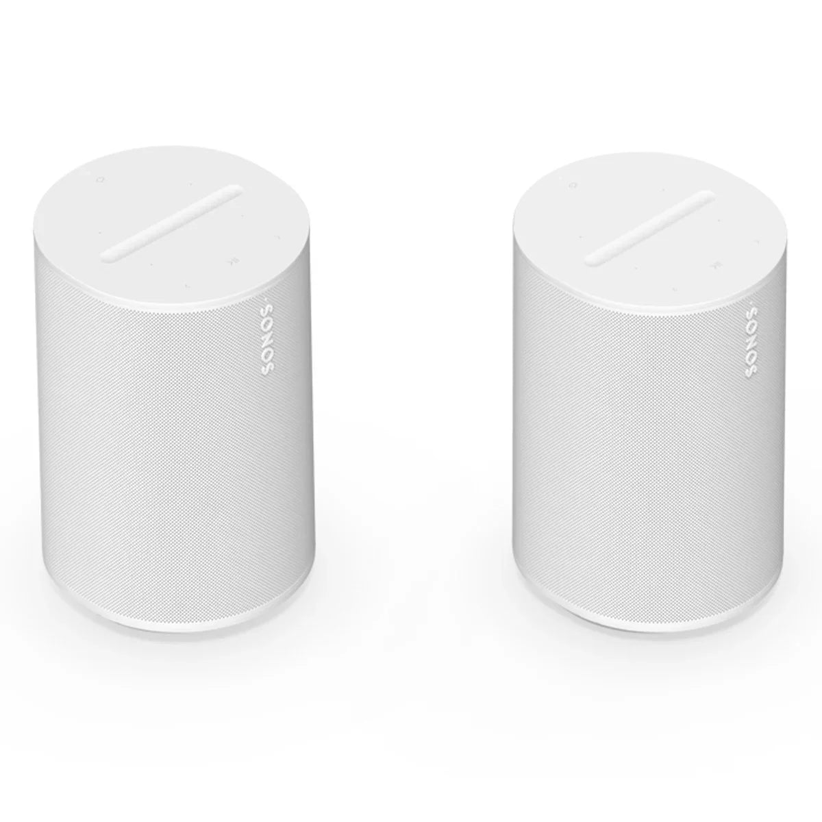 Sizeonos Era 100 Voice-Controlled Wireless Sizemart Sizepeakers with Bluetooth, Trueplay Acoustic Tuning Technology, &  Voice Control Built-In - Pair (Ivory)