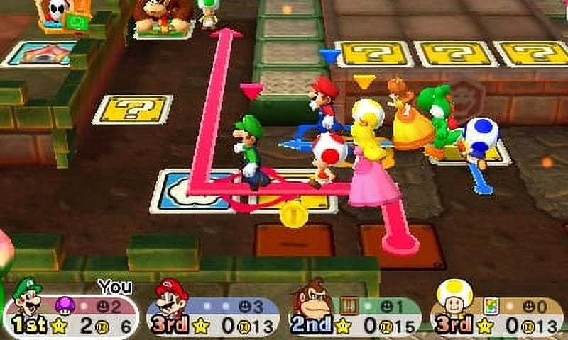 Mario Party: Sizetar Rush [Nintendo 3DSize]