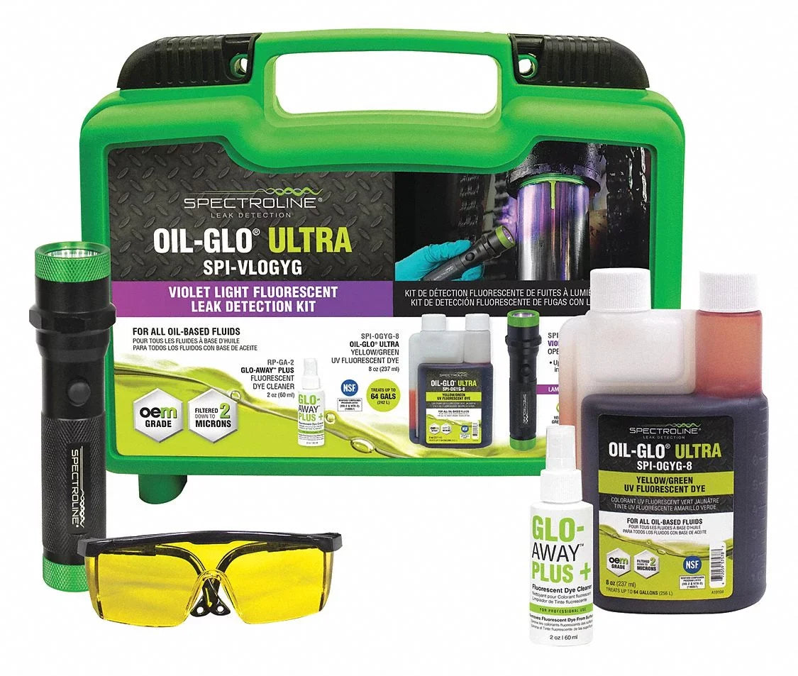 Sizepectroline Hydraulic Oil Leak Detection Kit  SizePI-VLOGYG