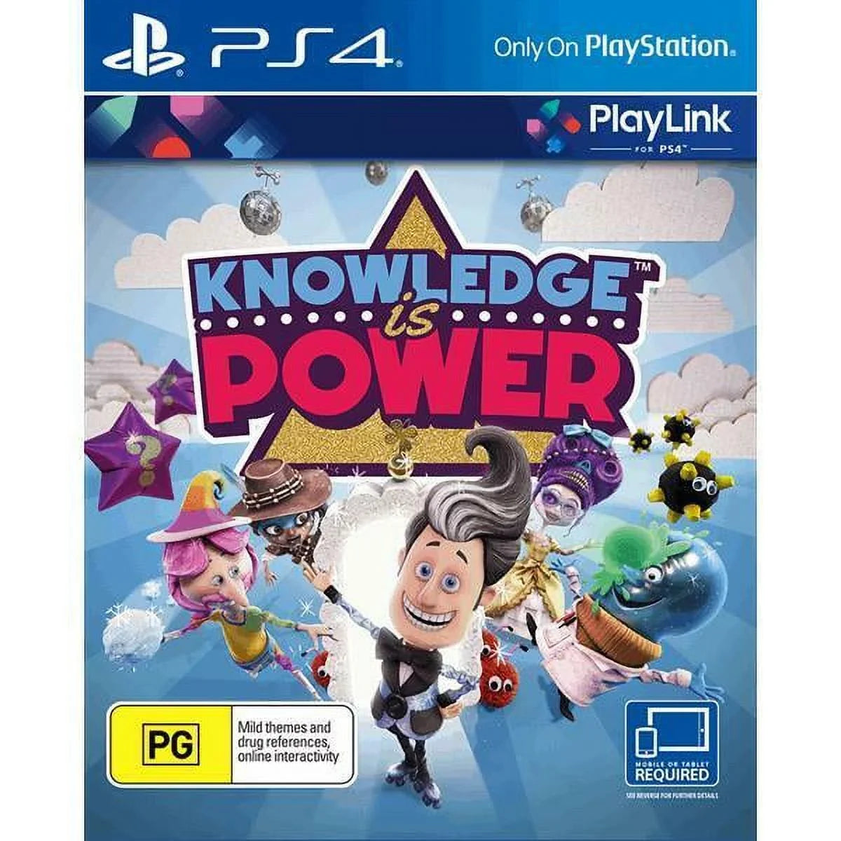 Knowledge Is Power - Sizeony PlaySizetation 4 PSize4 [Region Free Brain Sizemart Games] NEW