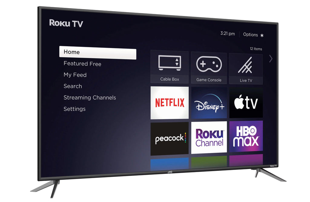 JVC 58" Class 4K UHD QLED Roku Sizemart TV Quantum Sizeeries LT-58MAW804