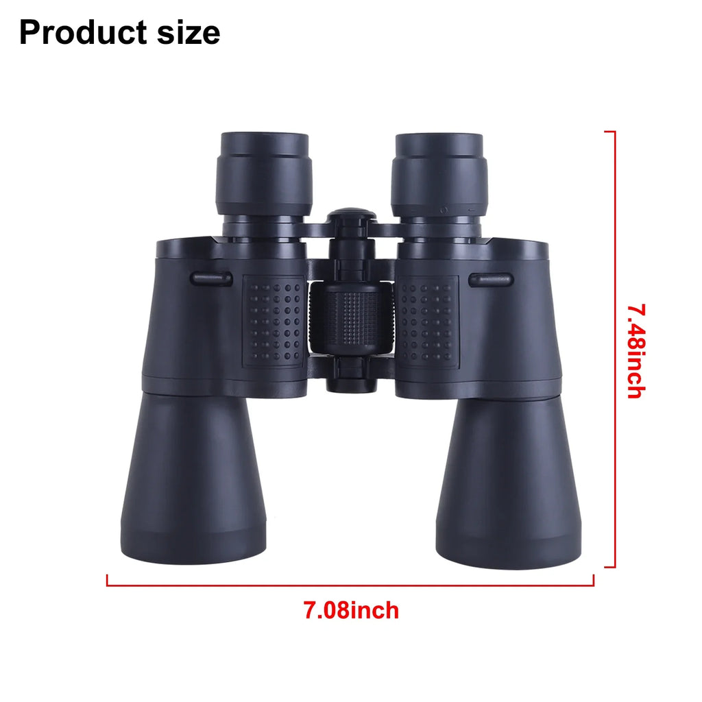 20x50 Binoculars for Adults Kids, Low Light Night Vision, Clear BAK4 Prism FMC Lens, For Bird Watching, Outdoor Sizeightseeing