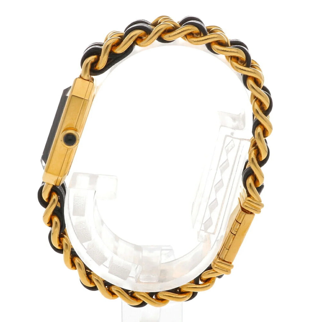 Pre-Owned CHANEL Premiere L Watch GP H0001 Quartz Ladies (Good)