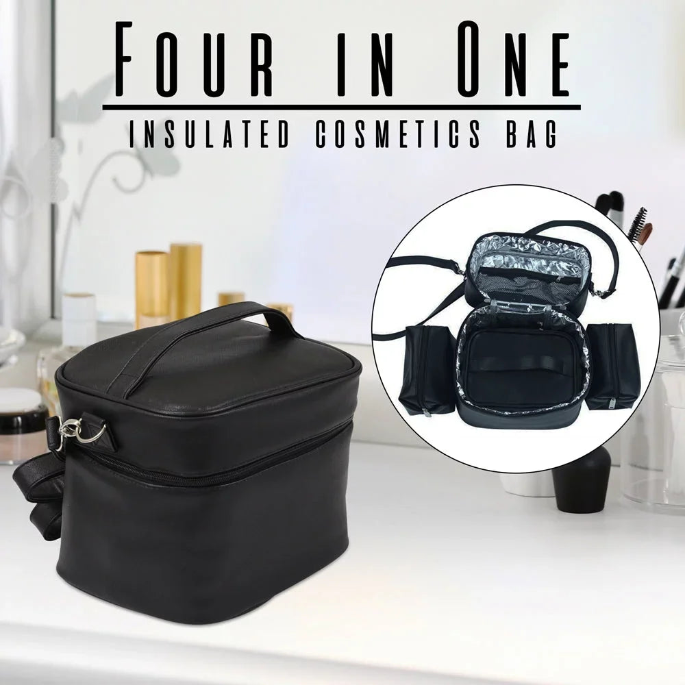 Picnic Gift 7220-CR Mojito-Four In One Insulated Cosmetics Bag, Cork
