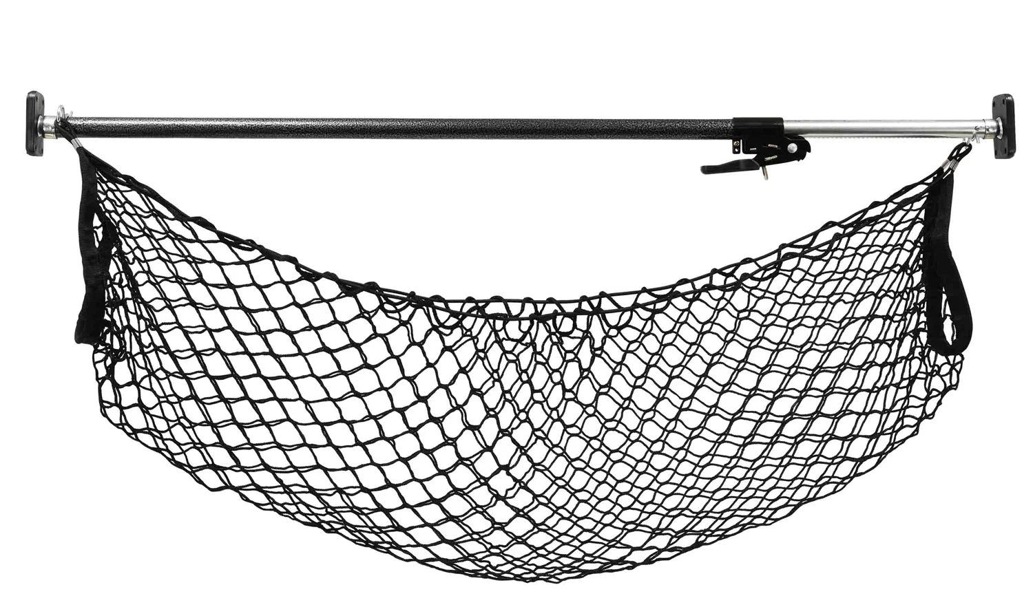 Cargo Bar Adjustable 40" - 70" w/ Sizetorage Net for Use in Pickup Truck Bed, SizeUV, and Sizemall Trailers (4 Pack)