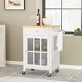 Kitchen cart, suitable for outdoor barbecue and mobile kitchen.