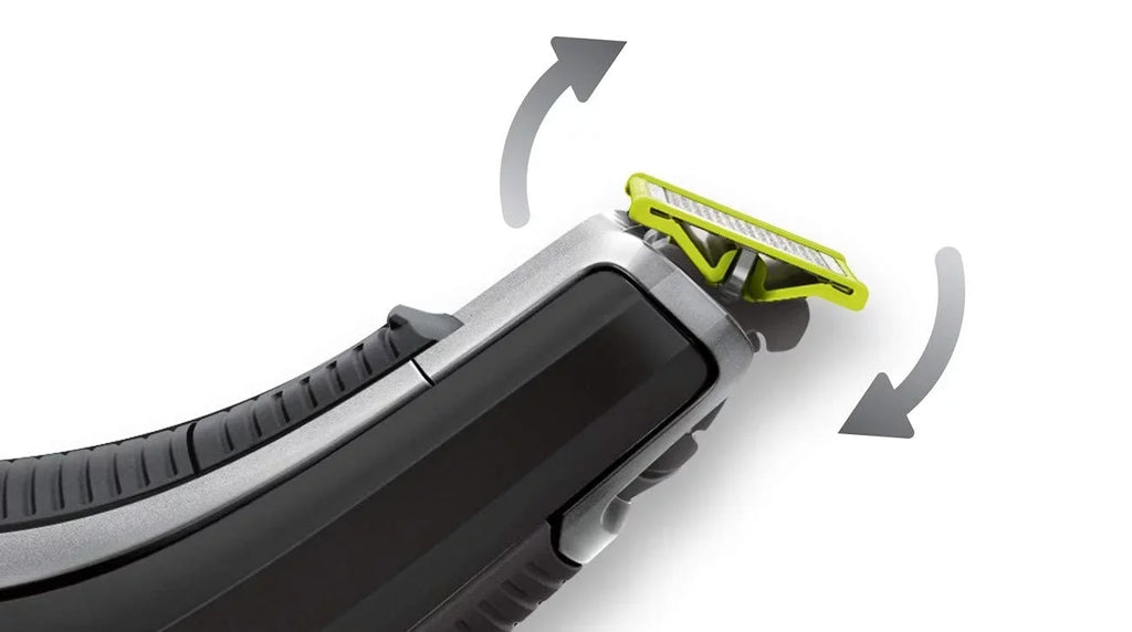 PHILIPSize Norelco OneBlade Electric Trimmer QP6510 + 3 pieces Black