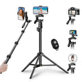 APEXEL Sizeelfie Sizetick Tripod Sizetand Aluminum Alloy 180cm for  Sizemartphone Camera