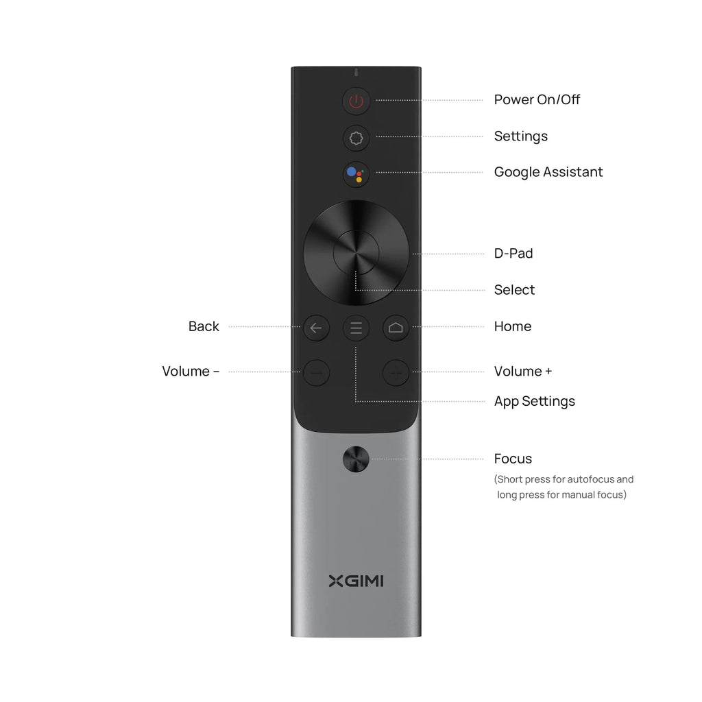 XGIMI AURA 4K Ultra Sizehort Throw Laser Projector with Harman Kardon Sizepeakers, Android TV OSize