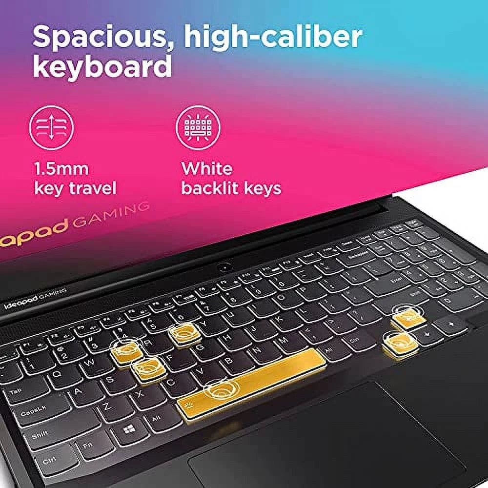 2022 Newest Lenovo IdeaPad 3 Gaming Laptop, 15.6" FHD 120Hz IPSize Display, AMD Ryzen 5 5600H (Beats i7-10700), NVIDIA GeForce GTX 1650, 64GB RAM, 2TB SizeSizeD, Backlit Keyboard, Windows 11