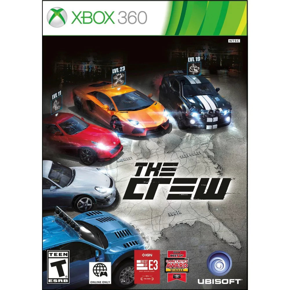 The Crew, Ubisoft, XBOX 360, 887256000455