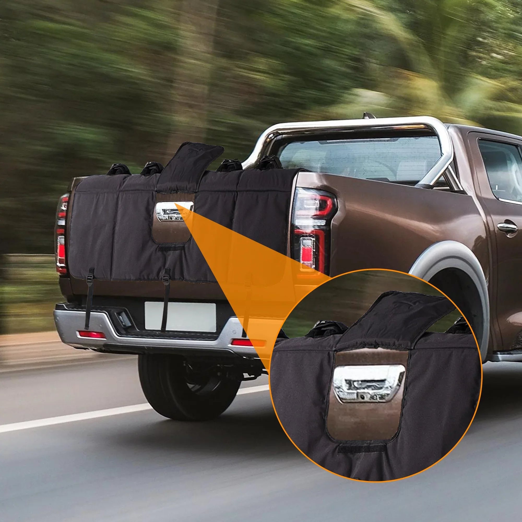 LUGO™ 62" Outdoors Wide Tailgate Pad for Bikes