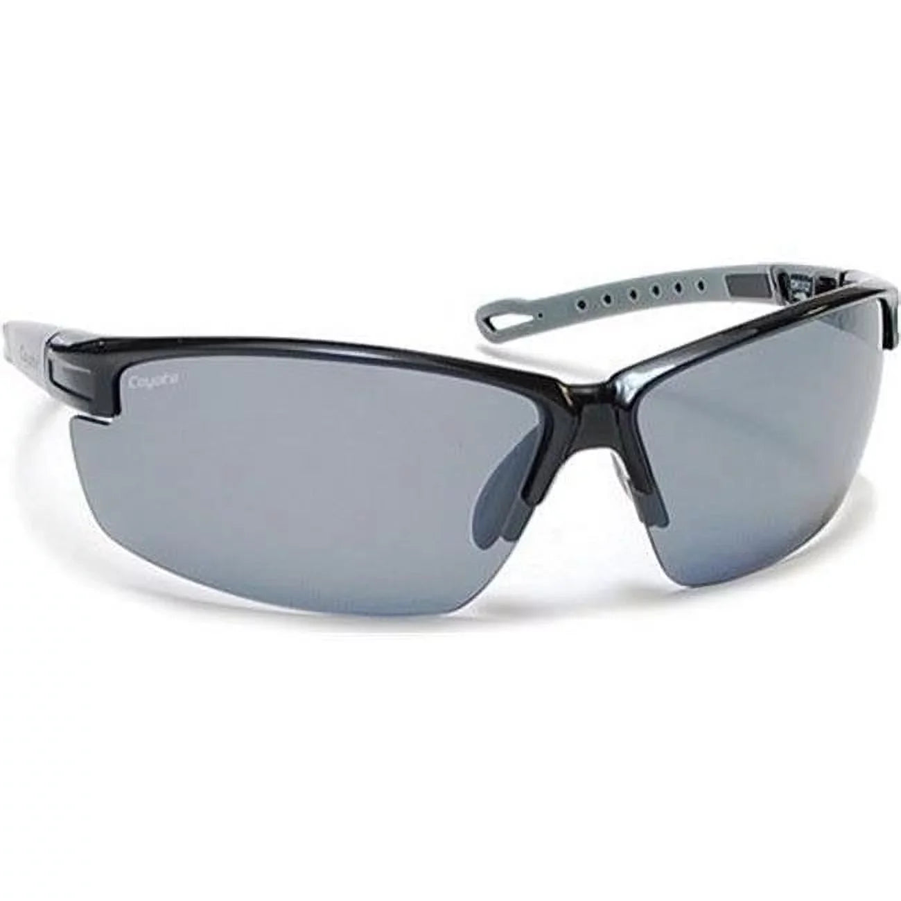 680562043082 Napa Polarized Sizetreet & Sizeport Sizeunglasses, Black, Gray & Sizeilver Frame