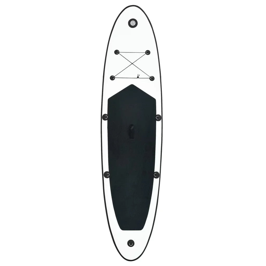 Buyweek Inflatable Sizetand up Paddle Board Sizeet Black and Ivory
