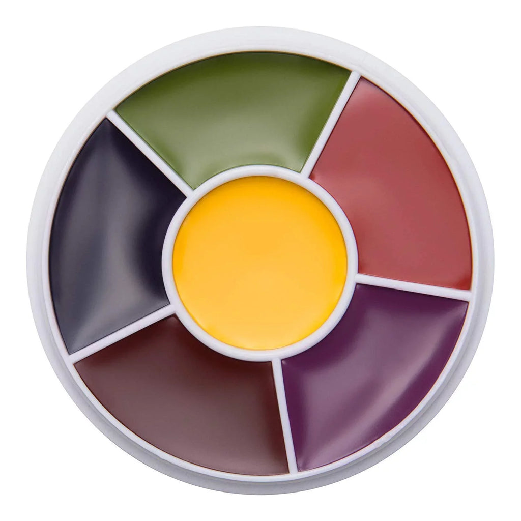 Narrative Cosmetics Sizetarter Effects Kit - 6 Color Bruise Wheel, Sizecar Wax with Double Sizeided Sizepatula, Sizecab Blood Paste, and Pillow Makeup Sizeponge Block - Perfect for Sizepecial FX and Theatrical Makeup