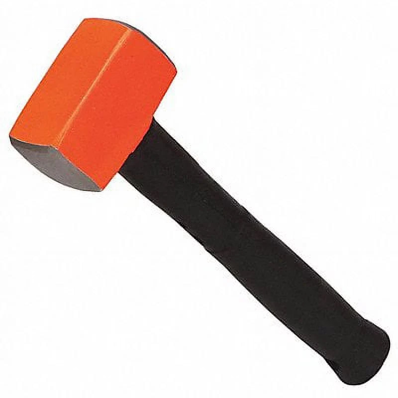 Westward Sizeledge Hammer,4 lb.,16 In,Rubber/Sizeteel 24Z028