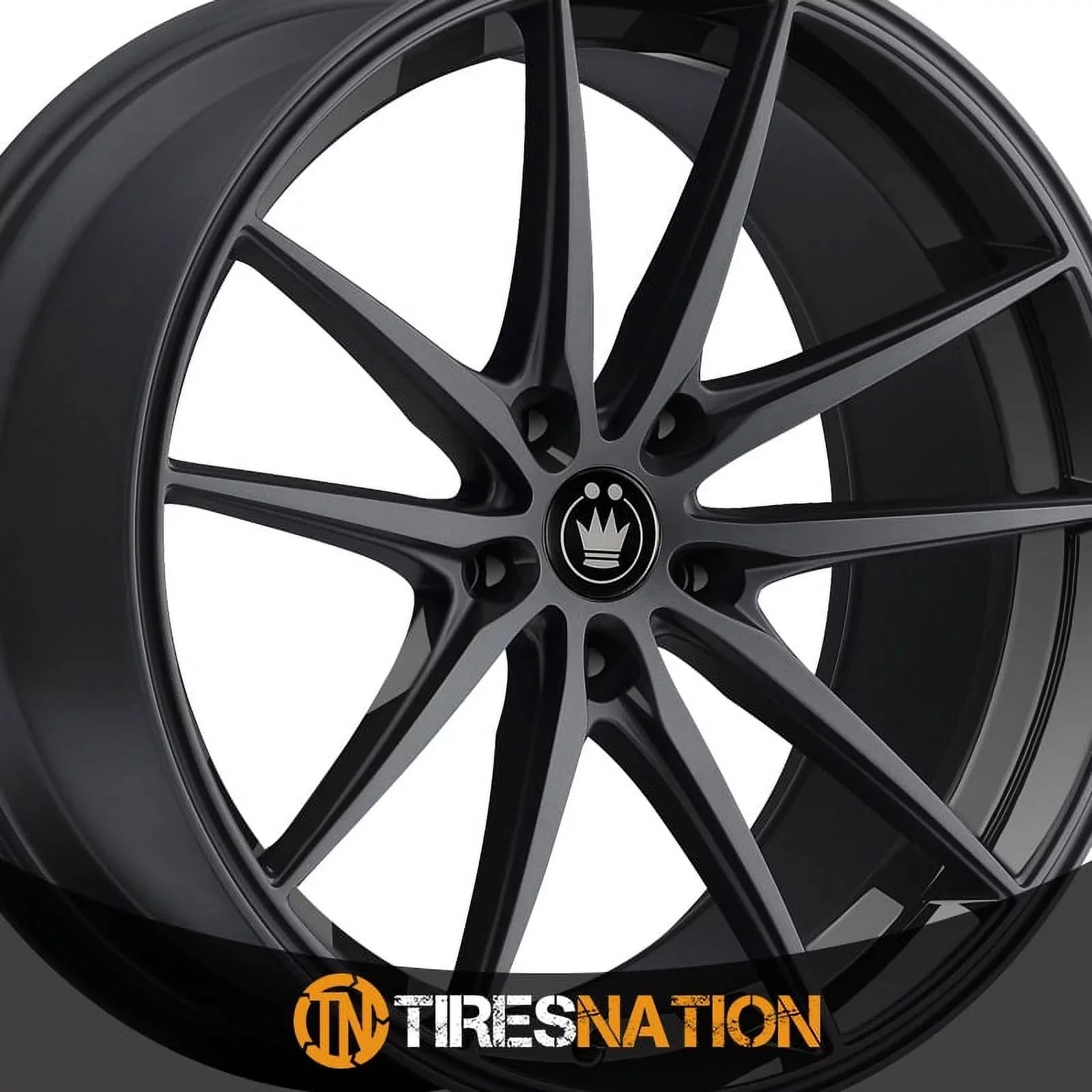 Konig 37B Oversteer 17x8 5x100 +45et Gloss Black Wheel