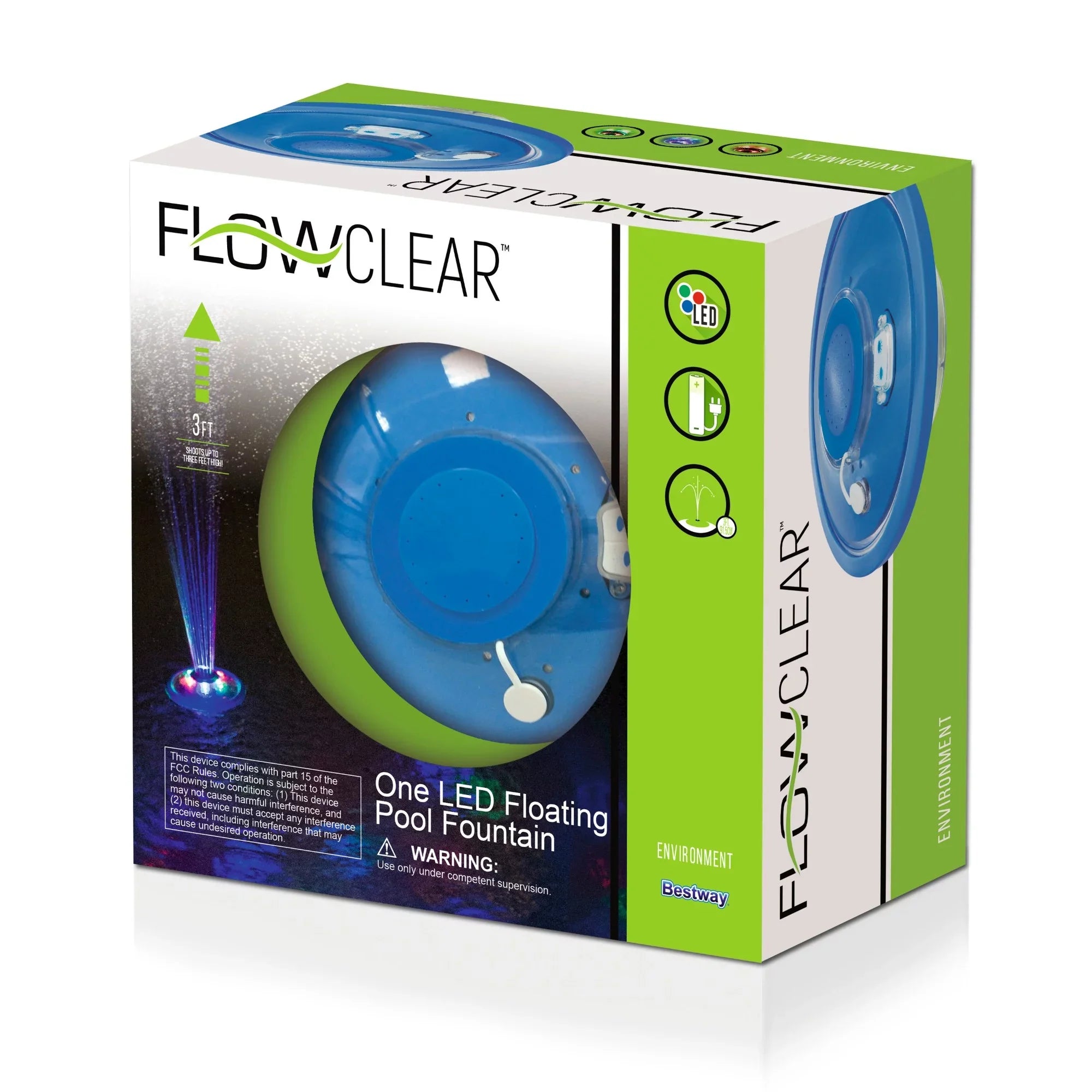Flowclear LED Floating Pool Fountain