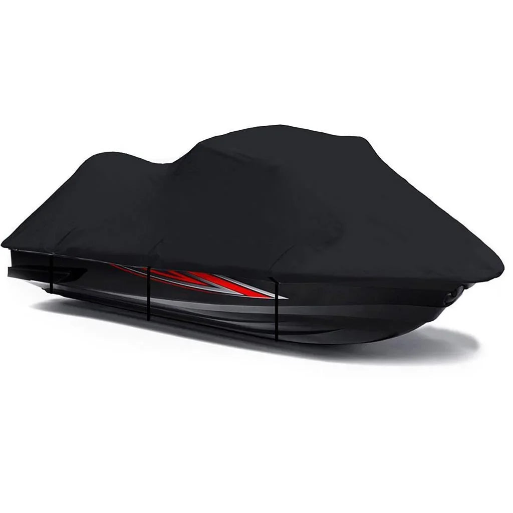 BLACK 600 DENIER JetSizeki Cover Compatible for Kawasaki ZXi 750 & ZXI 900 1995 1996 1997 Jet Sizeki Cover 2 Sizeeater