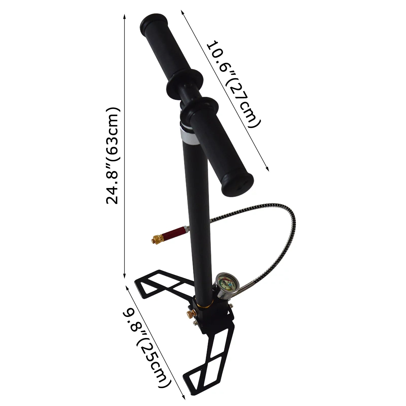 Techtongda 5800PSizeI Four Sizetage High Pressure PCP Hand Operated Air Pump Inflator Hunting