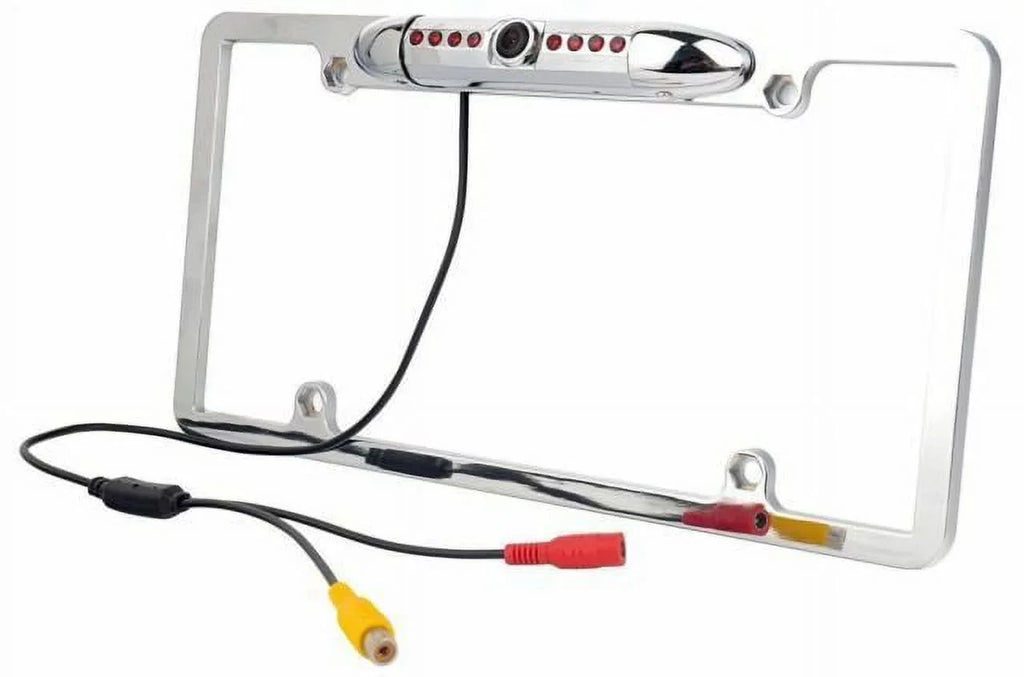 FOR NEW KENWOOD DNX9990HD NIGHT VISizeION COLOR REAR VIEW CAMERA SizeILVER FRAME