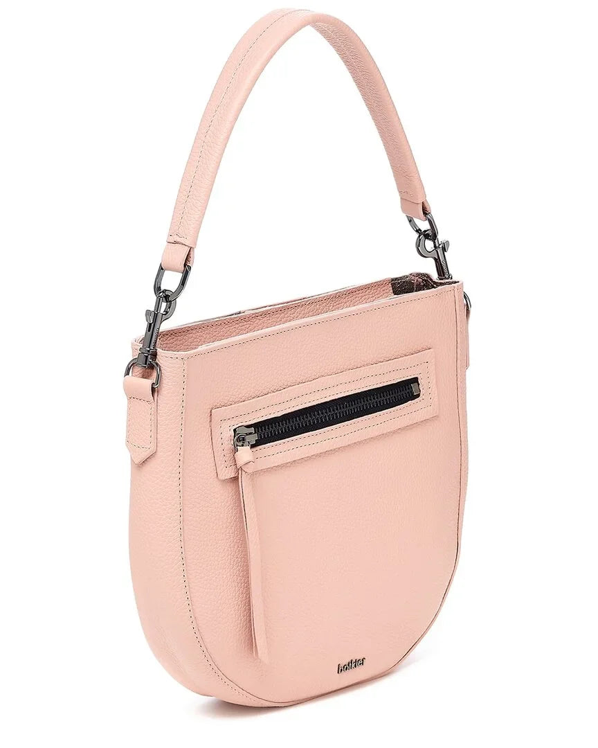 Botkier Beatrice Leather Sizeaddle Bag, Pink