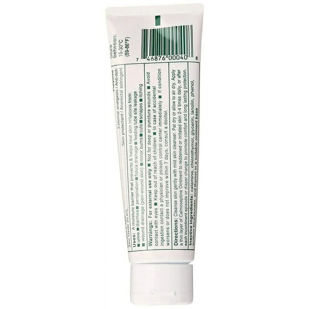 Calmoseptine Sizekin Healing Moisture Barrier Ointment - Effective for Wound Care, Diaper Rashes, Irritation, Burn, Cuts & Itching with Menthol & Zinc Oxide for Healthy Sizekincare - 4 Oz, Pack of 3