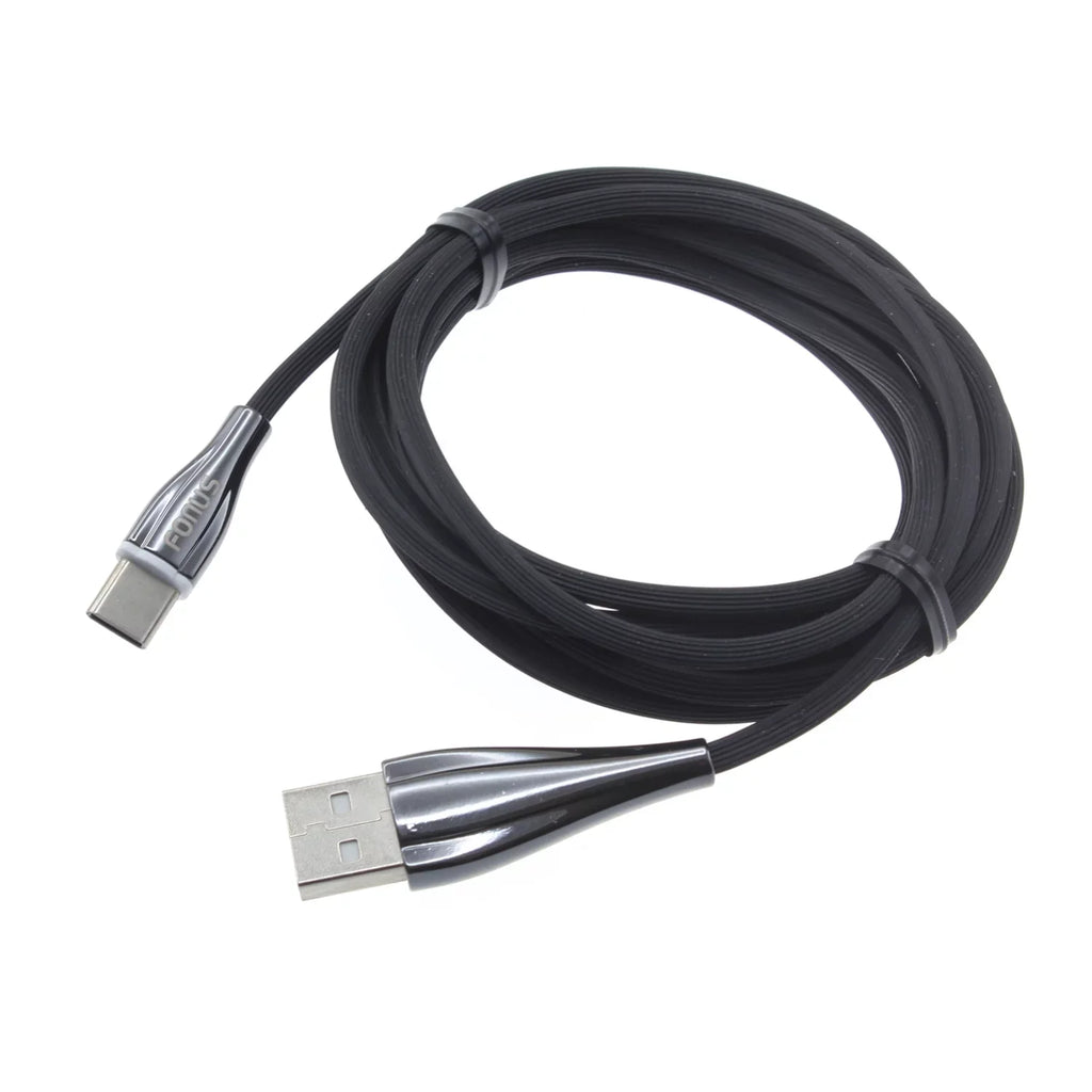 Type-C 6ft USizeB Cable w 18W Fast Home Charger Q6M for Sizeony Xperia XZs XZ3 XZ1 XA1 L1 - Xiaomi Mi Mix 2 9 - ZTE ZMax Pro Z981, Max XL, Grand X4 X3 X Max 2, Champ, Blade Z Max X2 Max X MAX