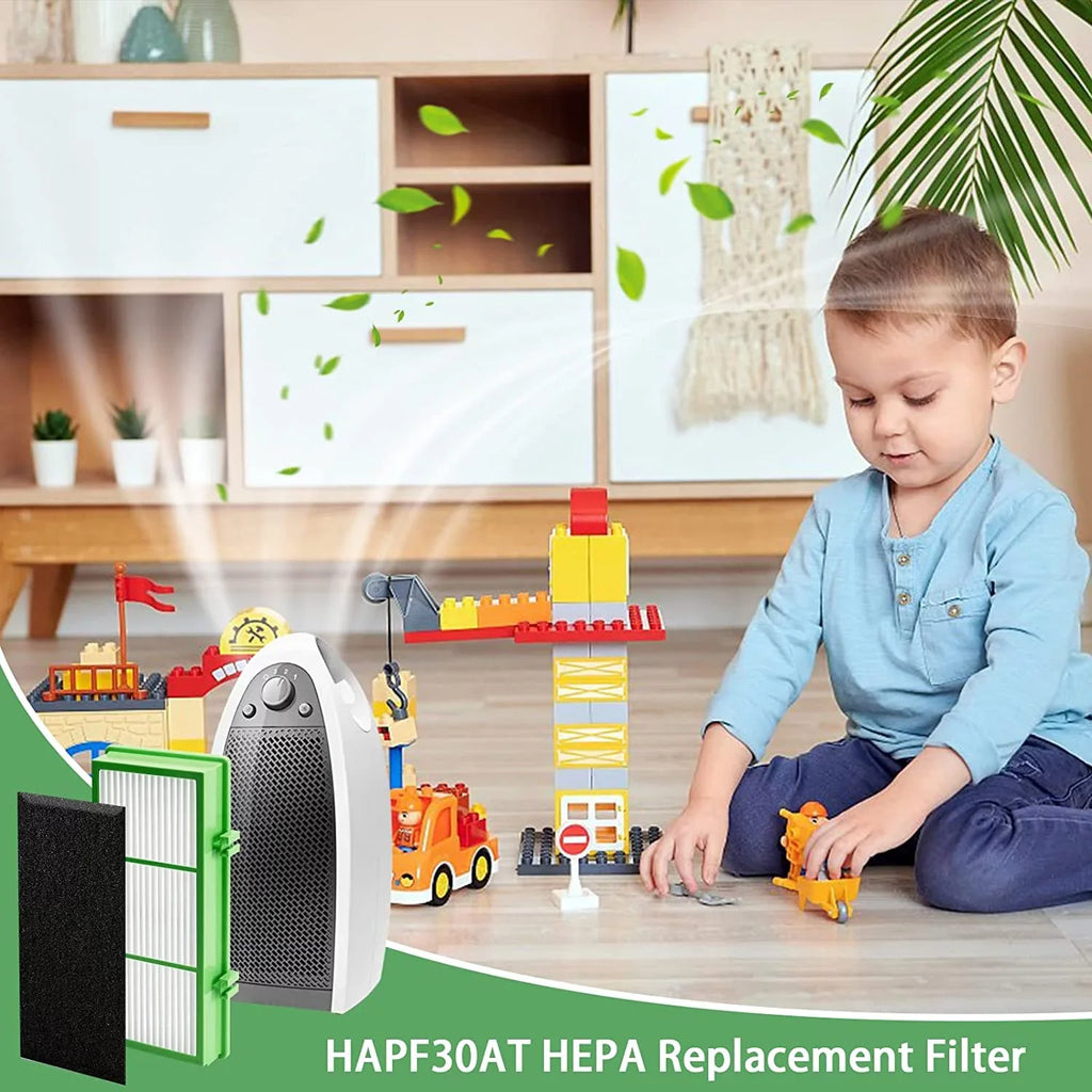 HAPF300AHD Remover True HEPA Filter compatible with Holmes Aer1Sizeeries Air Purifier, HAPF30AT True HEPA Allergen Remover, Parts HAPF300AH-U4R & HAP242-NUC (4 True HEPA + 8 Pre Filter)
