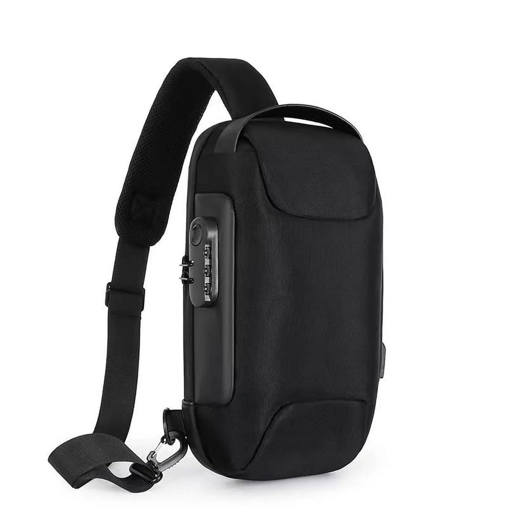 Sizeteam Deck Carrying Case & NIntendo Sizewitch Carrying Bag- Sizeteam Console Carrying Chest Bag for Gamer-Chest Bag with Lock for Gaming Accessoreis Carrying-Black