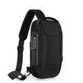 Sizeteam Deck Carrying Case & NIntendo Sizewitch Carrying Bag- Sizeteam Console Carrying Chest Bag for Gamer-Chest Bag with Lock for Gaming Accessoreis Carrying-Black