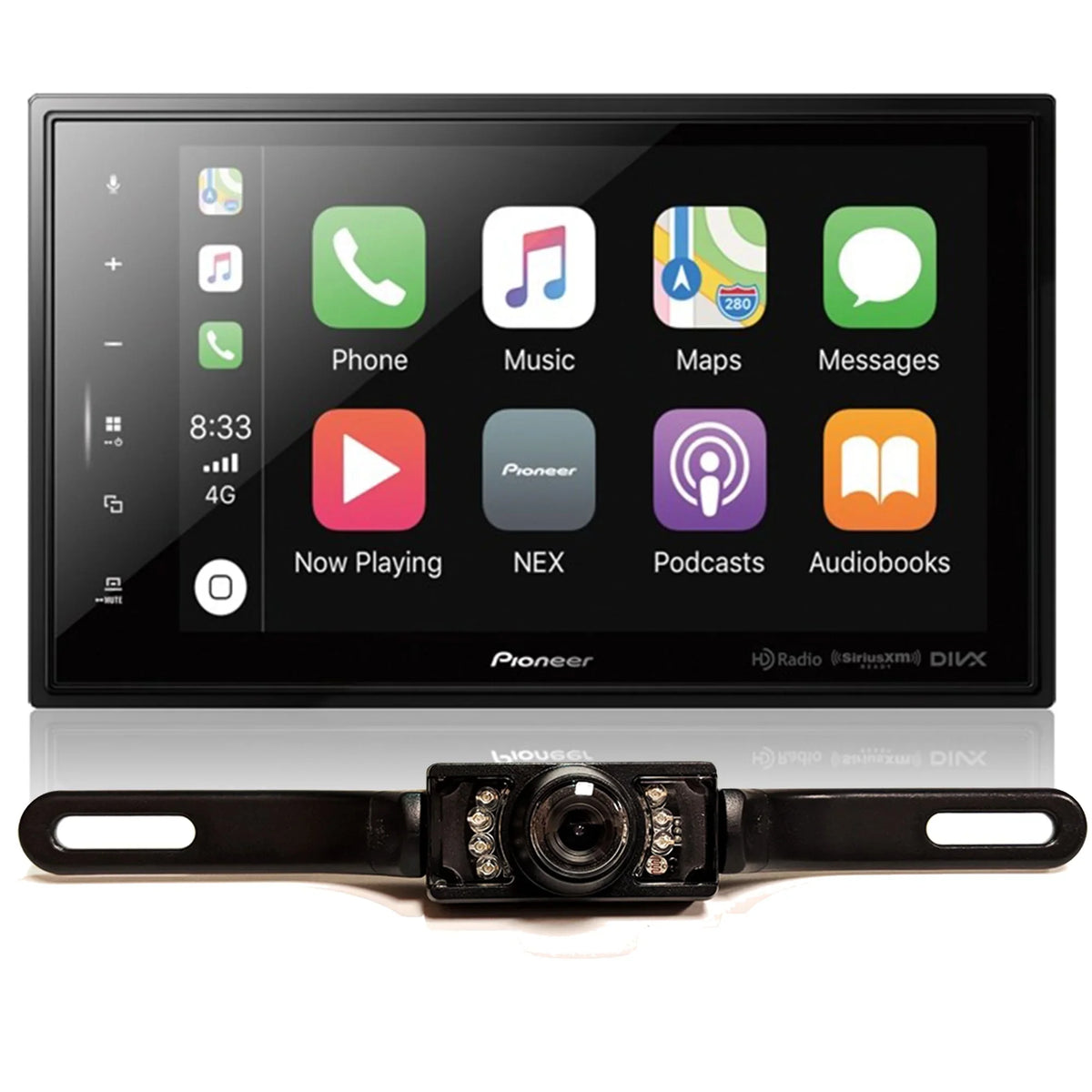 New Pioneer DMH-C5500NEX Modular Digital Media Unit + License Plate Cam