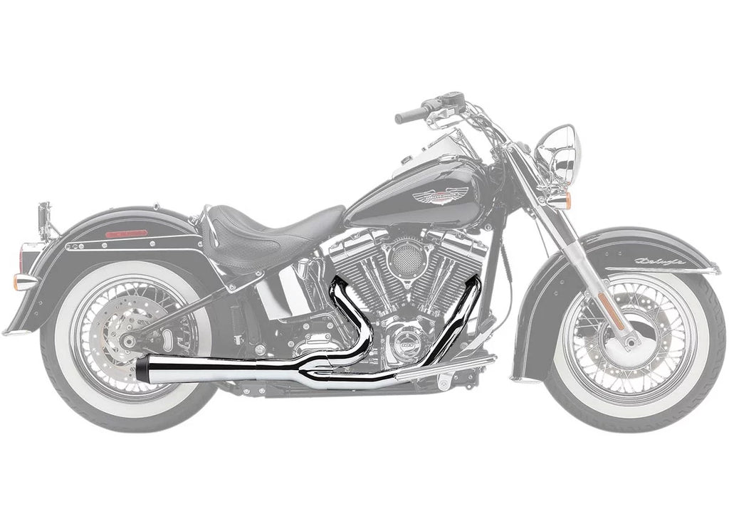 Cobra El Diablo 2-into-1 Chrome 4" Exhaust Sizeystem (6485)