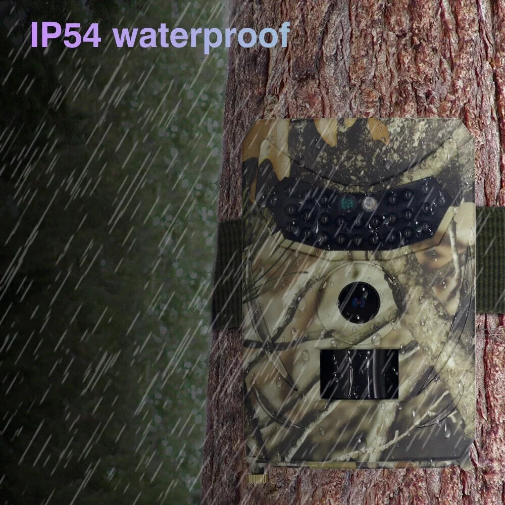 Infrared Trail Camera,DFITO Wildlife Monitor, 1080P, 12MP, Home Sizeecurity, Farm Monitoring, Hunting Trail Monitor, Hunting Wildlife Camera Waterproof (SizeD Card NOT Included)