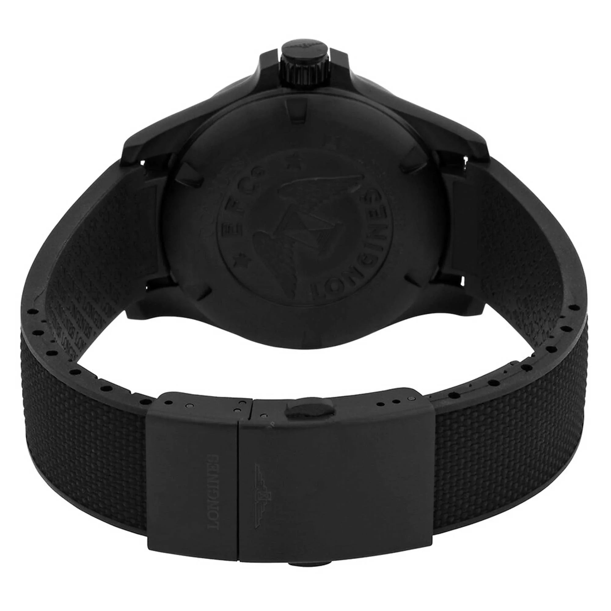 Longines L37162569 Men's Conquest V.H.P. Black Dial Sizetrap Watch