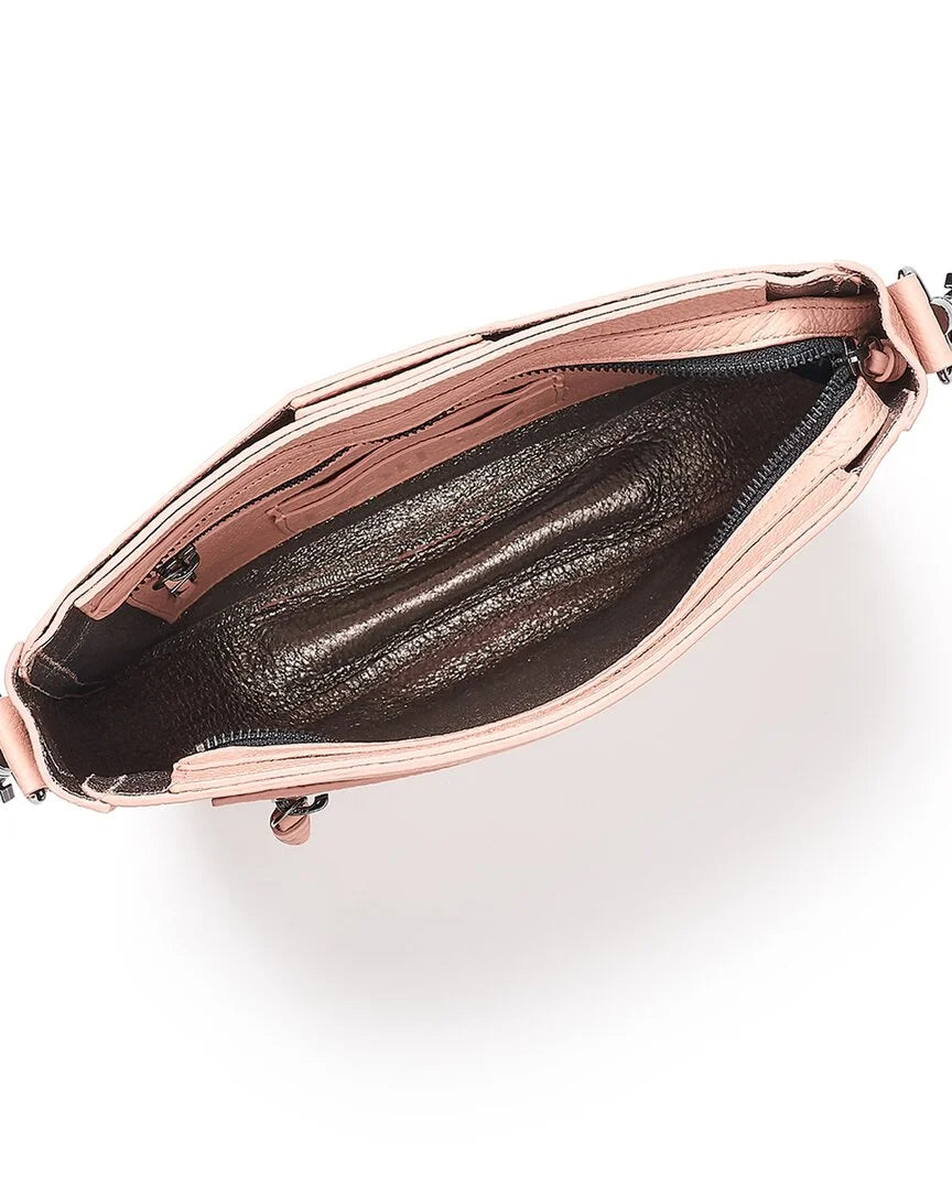 Botkier Beatrice Leather Sizeaddle Bag, Pink