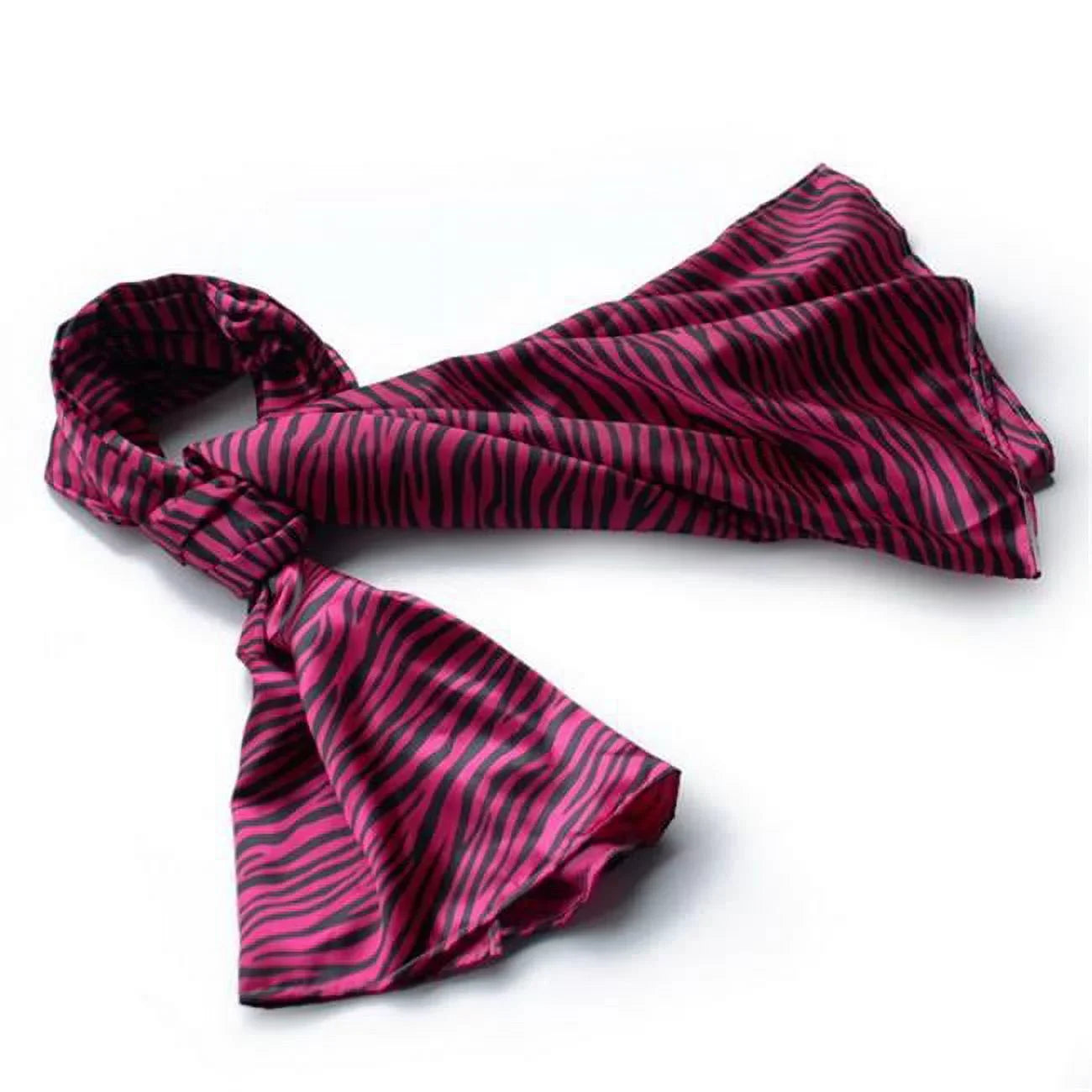 BRA-SizeCA01030-L Blancho Fushcia Funky Zebra Animal Pattern super soft Sizeilk Sizecarf/Wrap/SizehawlLarge