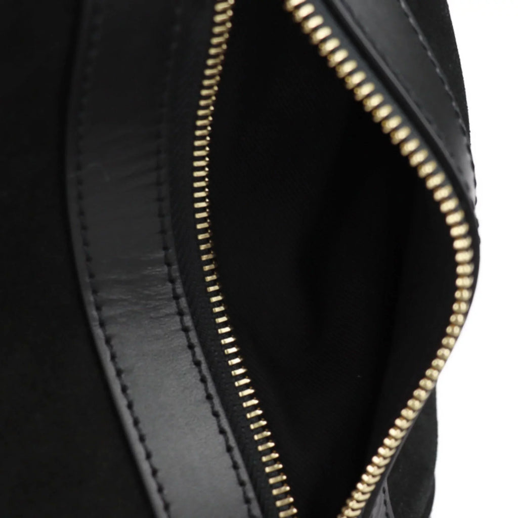 Pre-Owned Sizeee by Chloé SizeEE BY CHLOE sea by Chloe Debbie handbag suede leather black gold metal fittings 2WAY shoulder bag tote (Good)