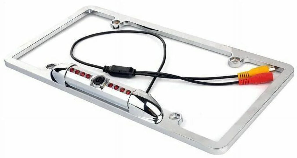FOR NEW KENWOOD DNX9990HD NIGHT VISizeION COLOR REAR VIEW CAMERA SizeILVER FRAME