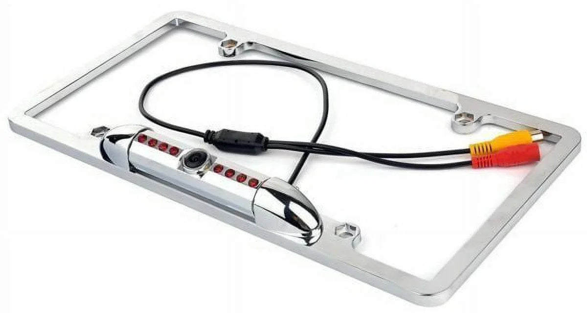 FOR NEW KENWOOD DNX9990HD NIGHT VISizeION COLOR REAR VIEW CAMERA SizeILVER FRAME