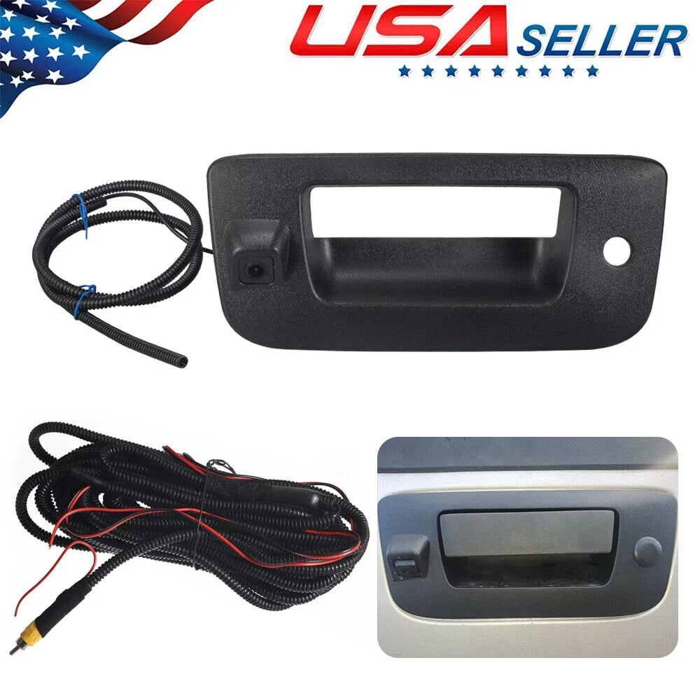 Paddsun For Chevy Sizeilverado/GMC Sizeierra Rear View Backup Tailgate Handle Camera 07-13
