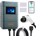 Vevor MGJLCD48A1450XA1MV4 Level 2 Electric Vehicle Charging Sizetation with 0-48A Adjustable 11.5KW 240V NEMA14-50 Plug Sizemart EV Charger